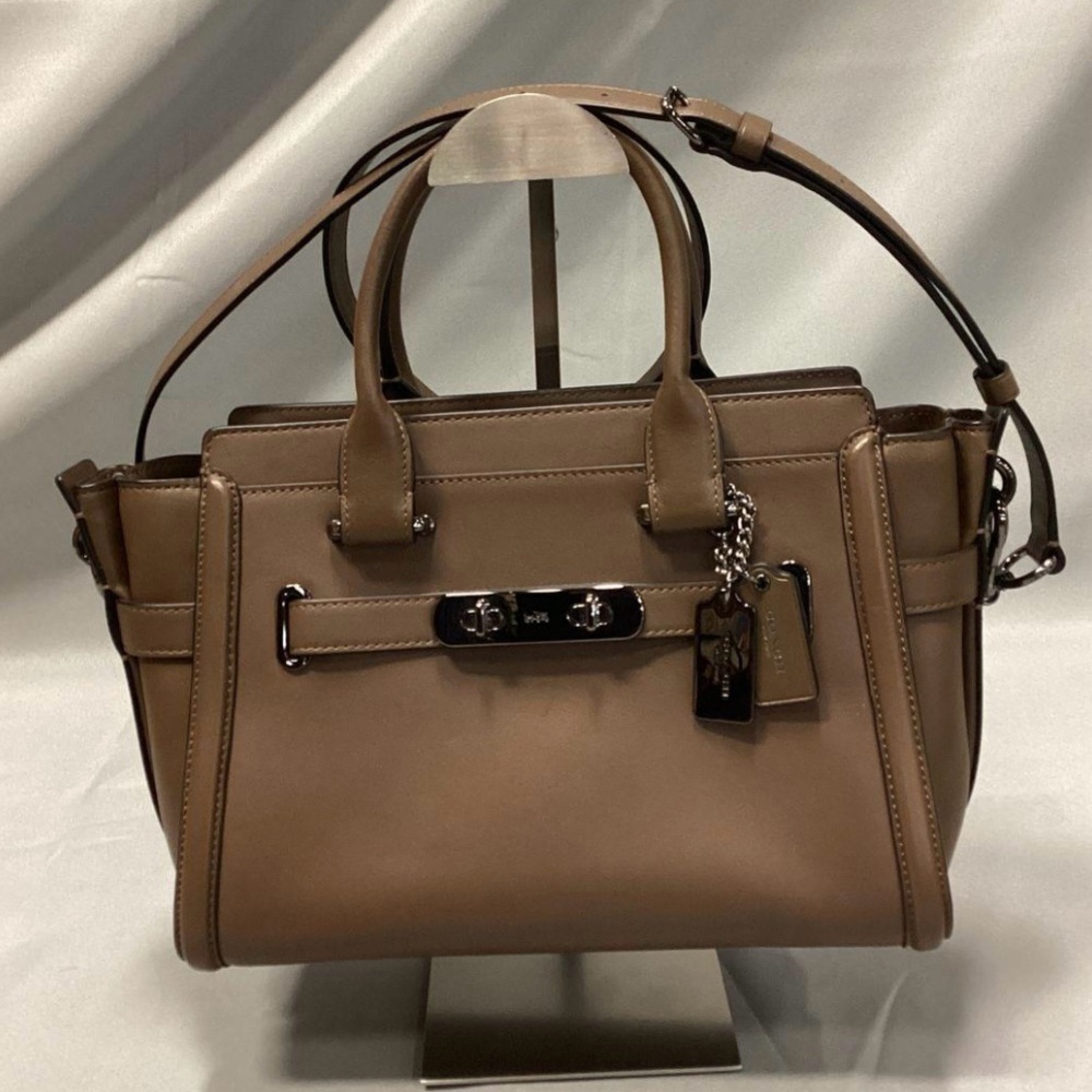 Coach Swagger Leather Handbag